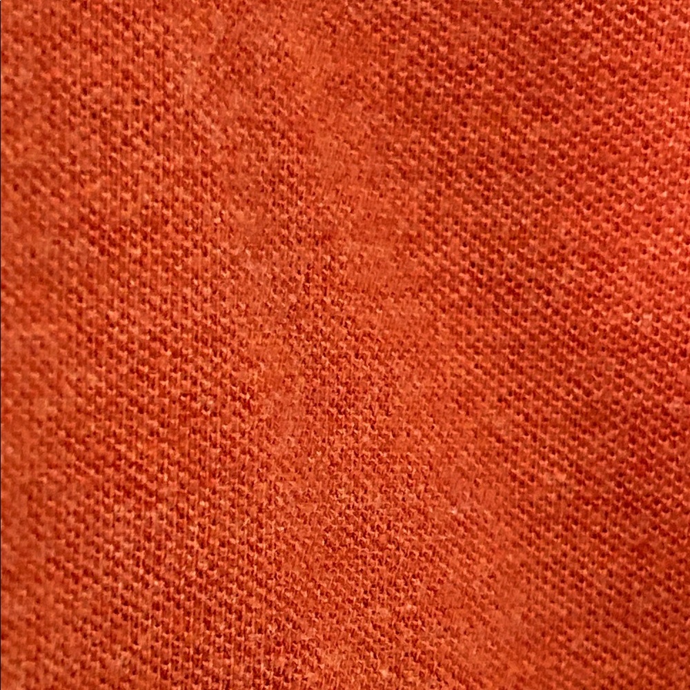 L.L. Bean Women's Coral/Peach Sleeveless Polo Tee - Picture 7 of 9